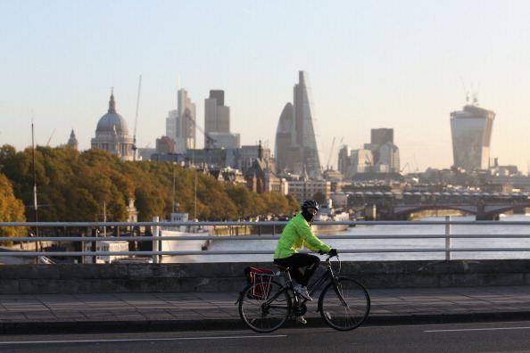 onOnly four per cent of UK inhabitants ride a bike at least once a day, according to the survey ©Getty Images
