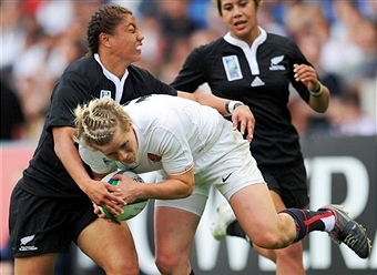 Danielle Waterman returns to the England squad for the Atlanta Sevens tournament later this month ©AFP/Getty Images