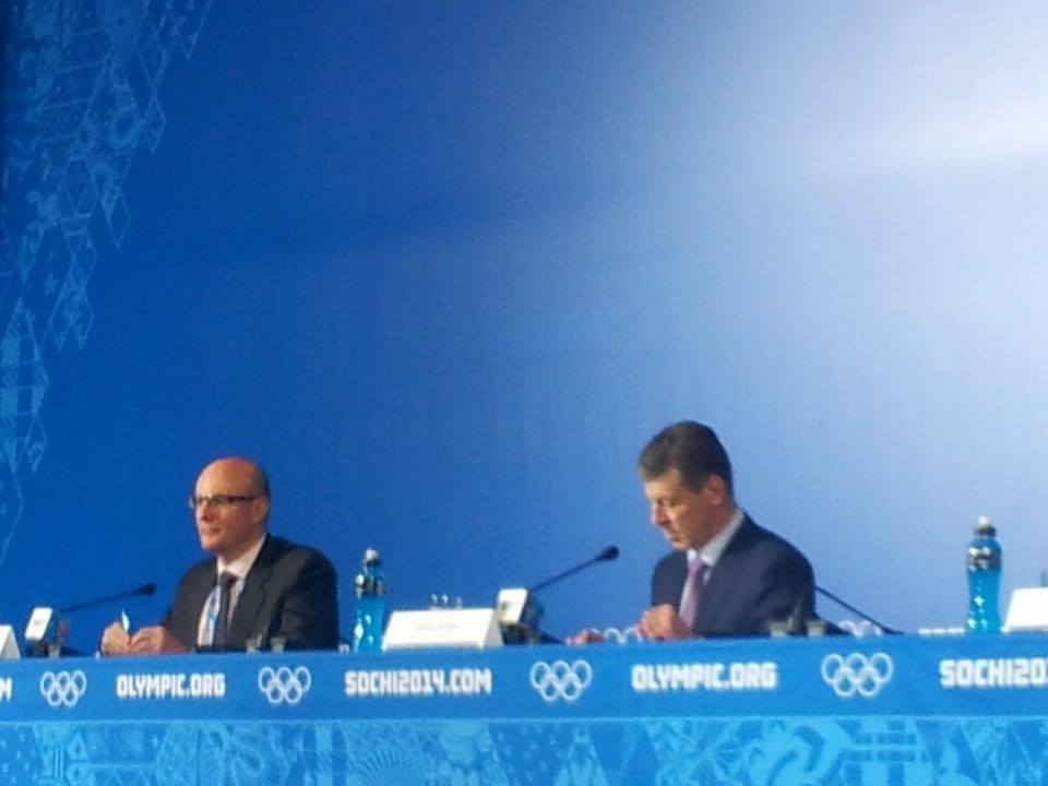 Dmitry Kozak and Dmitry Chernyshenko each provided assurances that Sochi will be the "safest city in the world" during the Games ©ITG
