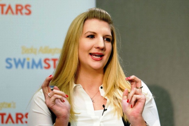 Double Olympic champion Rebecca Adlington has criticised British Swimming in the past for acting too slowly in replacing former head coach Dennis Pursley ©AFP/Getty Images