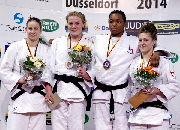 Germany's long wait for gold at the Düsseldorf Grand Prix was finally ended as Luise Malzahn secured victory in the women's under 78kg category ©IJF