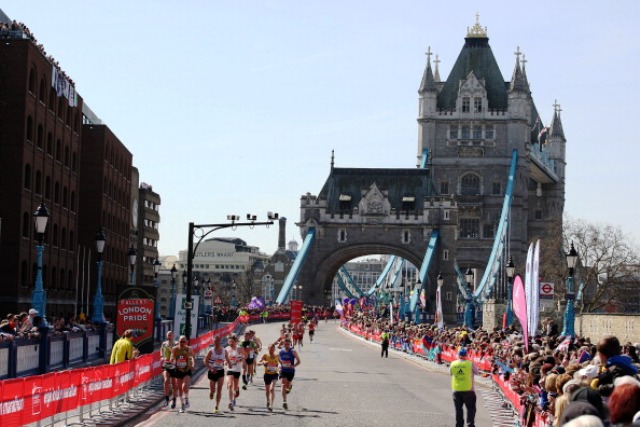 Grainger will be among thousands taking part in April's London Marathon ©Getty Images 