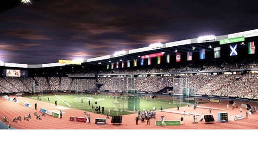 Hampden Park will stage the Closing Ceremony of the Glasgow 2014 Commonwealth Games ©Glasgow 2014