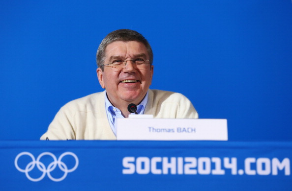 IOC President Thomas Bach was in a relaxed mood as he looked forward to the IOC Session here ©Getty Images