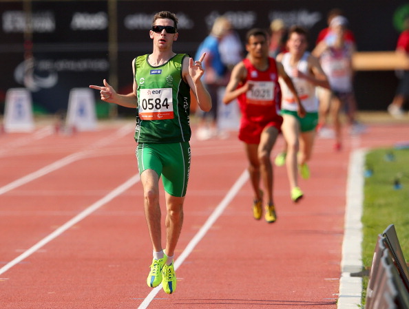 Ireland's middle distance specialist Michael McKillop is one of nine Paralympians to receive the full €40,000 of individual funding ©Getty Images