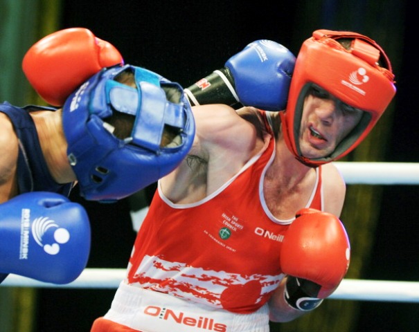 John Joe Nevin turned to professional boxing last year just months after becoming European champion ©AFP/Getty Images