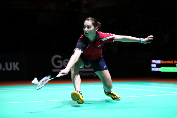 Kirsty Gilmour is the fourth highest ranked women's singles player from the Commonwealth nations and will be hoping to medal at the Commonwealth Games in Glasgow ©Getty Images