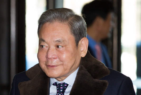 Lee Kun-hee has won a court battle with his brother over his father's inheritance ©Bloomberg/Getty Images