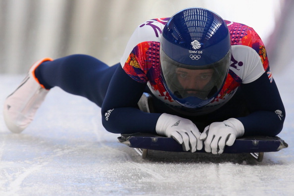 Lizzie Yarnold is leading the way after heat one of the skeleton ©Getty Images