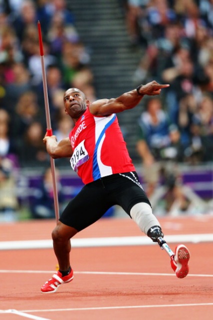 Marcio Miguel Da Costa Fernandes was the only Cape Verdean athlete at the London 2012 Paralympic Games ©Getty Images 
