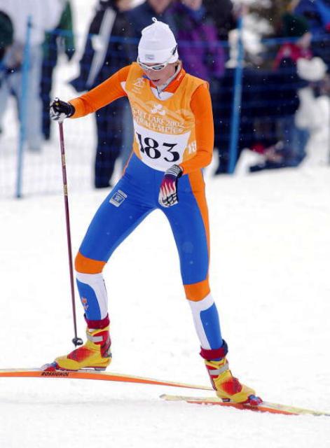 Marjorie van de Bunt is the last Dutch Paralympic athlete to medal at a Games in Salt Lake City in 2002 ©Getty Images 