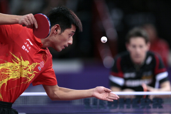 More than 130 million households in 54 countries across Europe will be able to tune in to Eurosport to watch the likes of Zhang Jike at the ITTF World Tour ©AFP/Getty Images