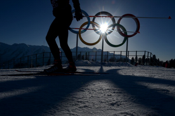 Olympic rings Sochi Getty Images