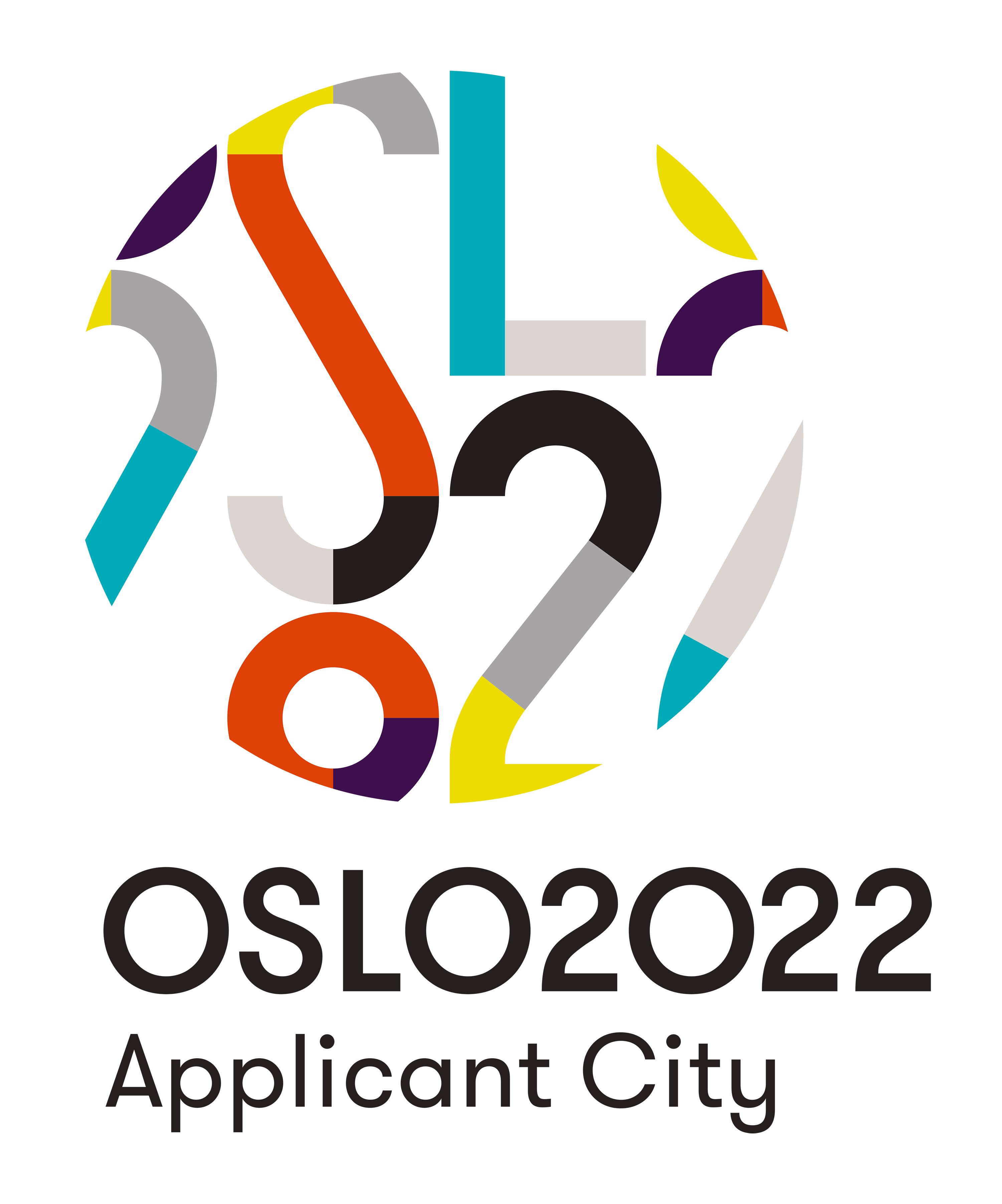Oslo has unveiled its logo today for the 2022 Olympic and Paralympic Games ©Oslo 2022