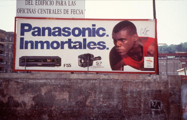Panasonic have been sponsoring the Olympic Games since 1985, including at Barcelona 1992 ©Getty Images