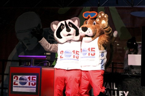 Pete the mountain lion and Earl the raccoon have been named after Pete Seibert and Earl Eaton ©Vail and Beaver Creek 2015