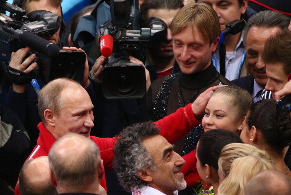 President Vladimir Putin was among those congratulating the Russian team after their victory this evening ©Getty Images