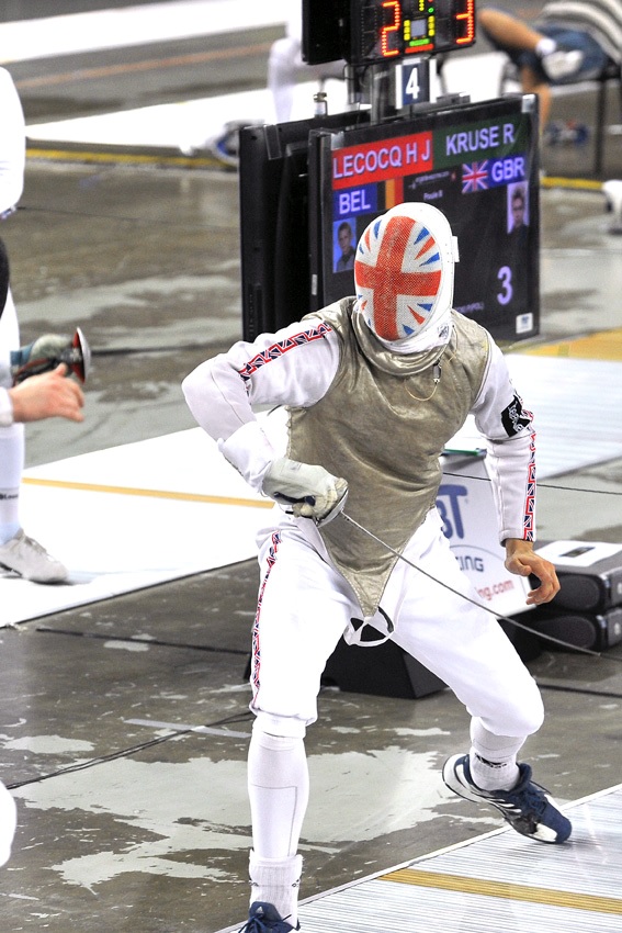 Richard Kruse has won medals at five separate European Championships since 2006 ©British Fencing