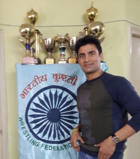 Sangram Singh has been appointed as the Wrestling Federation of India's brand ambassador ©WFI