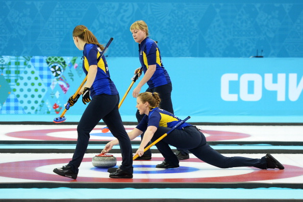 Sweden and Canada face each other for the second women's curling Olympic final in a row ©AFP/Getty Images