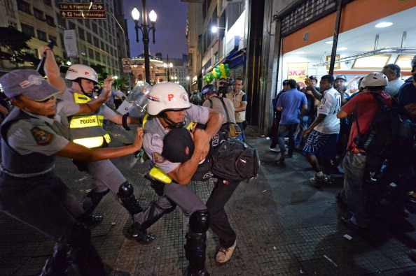 São Paulo is still reeling following the latest anti-World Cup protests ©AFP/Getty Images