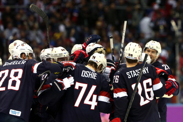 TJ Oshie is the hero as the US beat Russia ©Getty Images