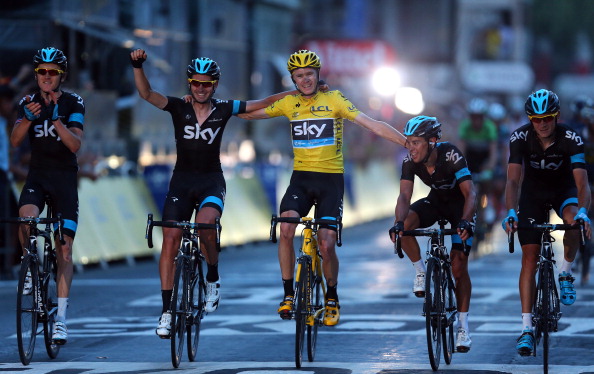 The FFC wants to use a similar system to that of Team Sky which has seen them pick up the Tour de France title for the past two years ©Getty Images