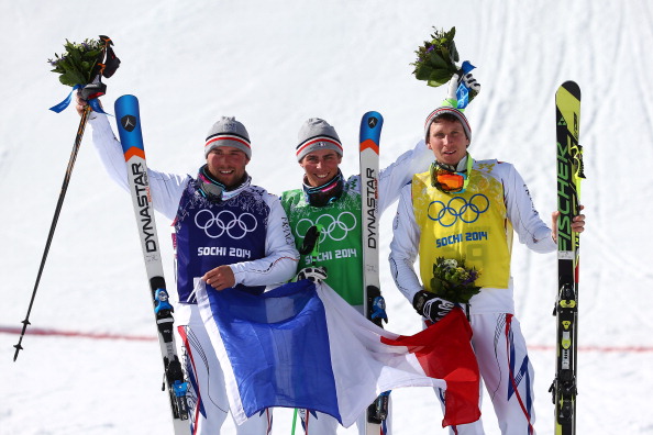 The French have secured a 1-2-3 in the mens ski cross ©Getty Images