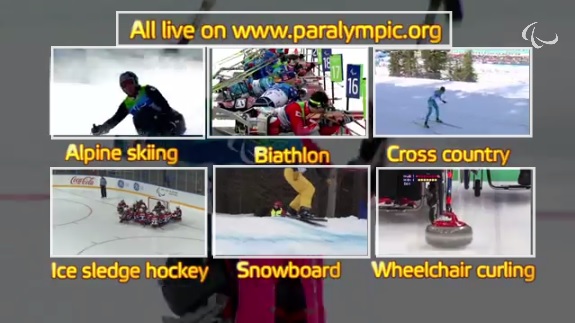 The IPC will broadcast more than 300 hours of uninterrupted live coverage of all the sports at the Sochi 2014 Paralympics ©IPC