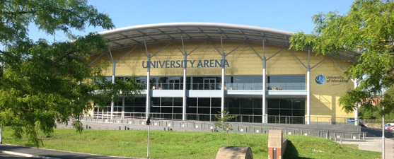 The University of Worcester Arena has also been selected to host the 2015 European Wheelchair Basketball Championships ©University of Worcester