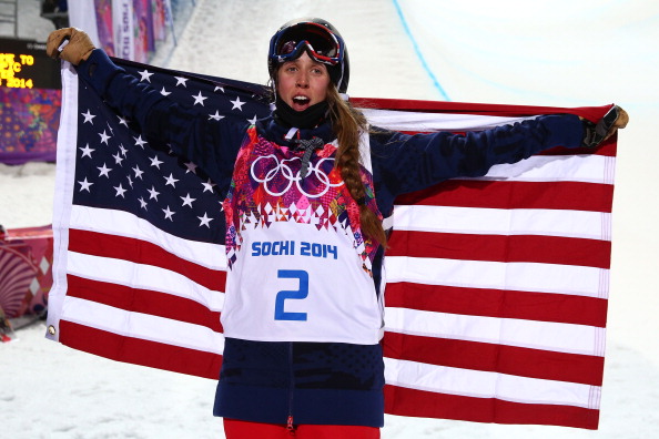  Maddie Bowman wins ski halfpipe gold. Will it be the the first of several US celebrations tonight? ©Getty Images