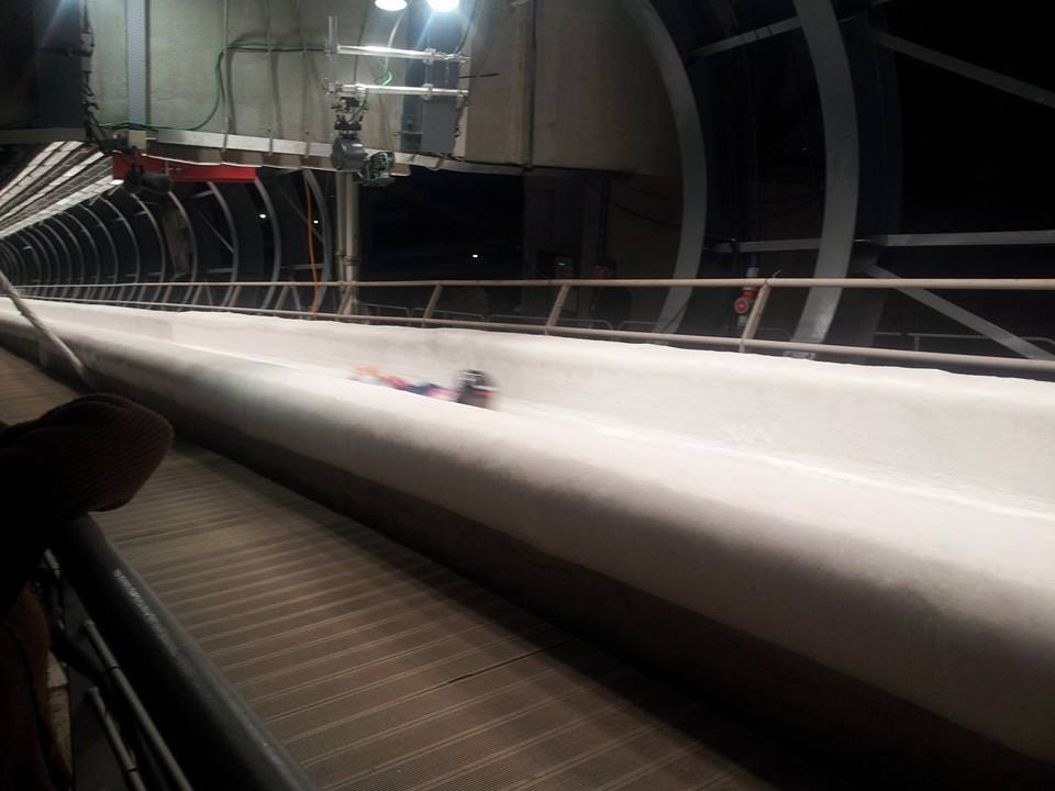The ice at the Sliding Centre is another aspect of Dows involvement in Sochi 2014 ©ITG