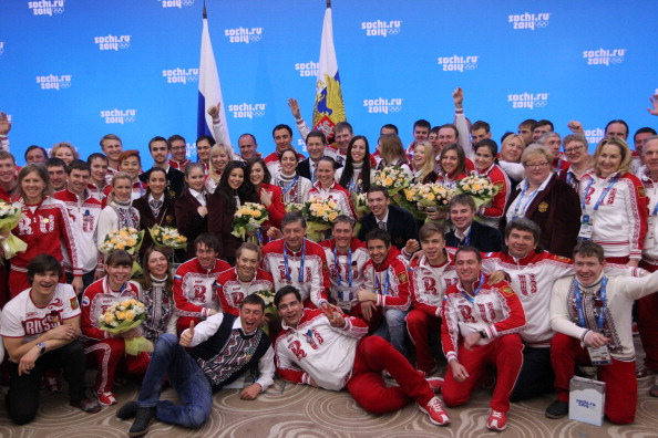 The table topping Russian team were  highlight of Sochi 2014 ©Getty Images