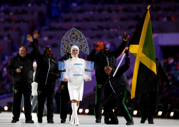 They may have not done too well on the track...but the Jamaican bobsleigh team made lots of headlines once again at their first Winter Olympics in 12 years ©Getty Images