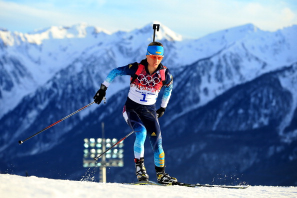 Vita Semerenko is Ukraine's only medal winner so far in Sochi and she will be leading the relay team's attempt for more success today ©Getty Images
