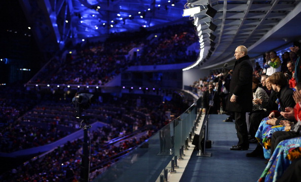 Vladimir Putin declared the Games open ©Getty Images