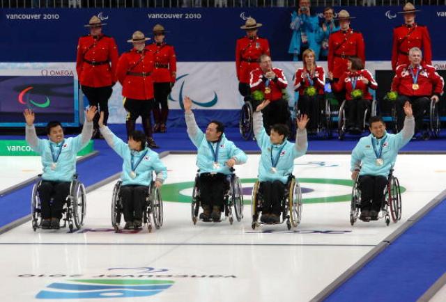 Wheelchair curling provided South Korea with its only medal at Vancouver 2010 ©Bongarts/Getty Images 