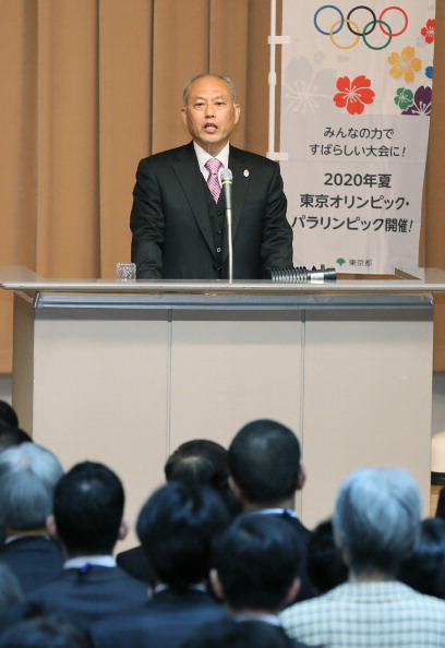 New Tokyo Governoro Yoichi Masuzoe has pledged his full support to the city's preparations for the 2020 Olympics and Paralympics ©JIJI PRESS/AFP/Getty Images