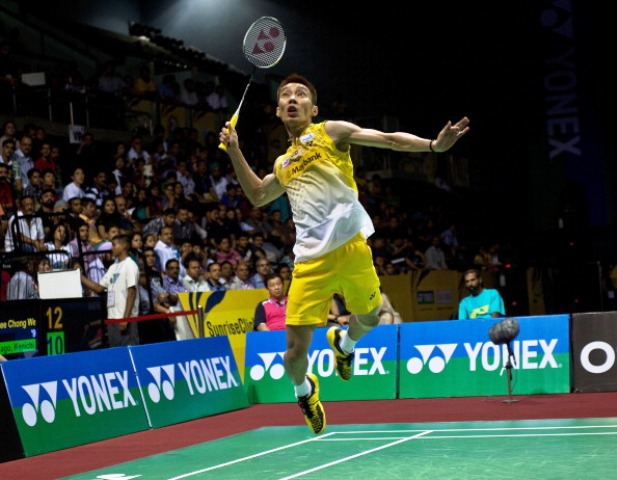 Yonex will supply 15 certified courts for the badminton events at Glasgow 2014 ©AFP/Getty Images