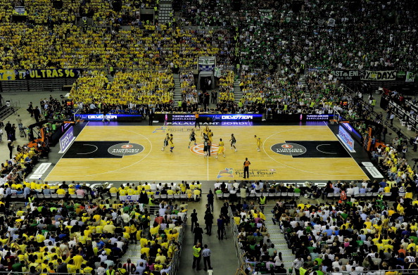 The Palau Sant Jordi Barcelona is one of six venues hosting matches at the FIBA Basketball World Cup ©AFP/Getty Images