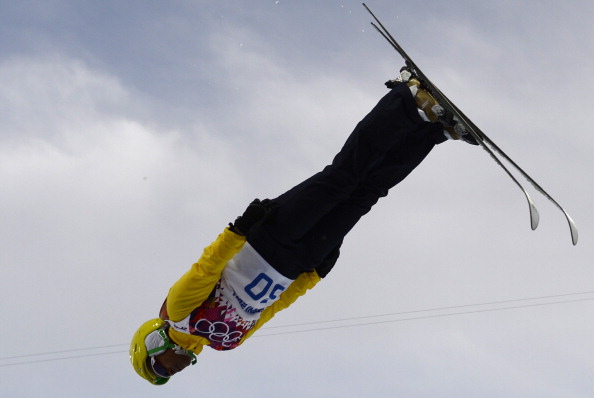 Brazil's Joselane Santos in the women's freestyle skiing aerials ©AFP/Getty Images