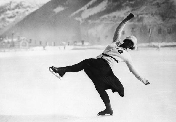 Figure skating made its Winter Olympic debut at the first games in Chamonix 1924 ©Getty Images