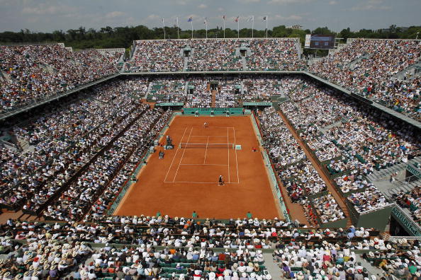 The 2015 French Open will conclude the clay court season, and begin the extended grass court season leading up to Wimbledon ©AFP/Getty Images