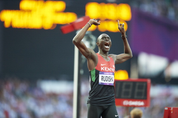 David Rudisha was the outstanding track and field performer at London 2012, breaking the world 800 metres record, but too many of his team-mates disappointed ©Sports Illustrated/Getty Images