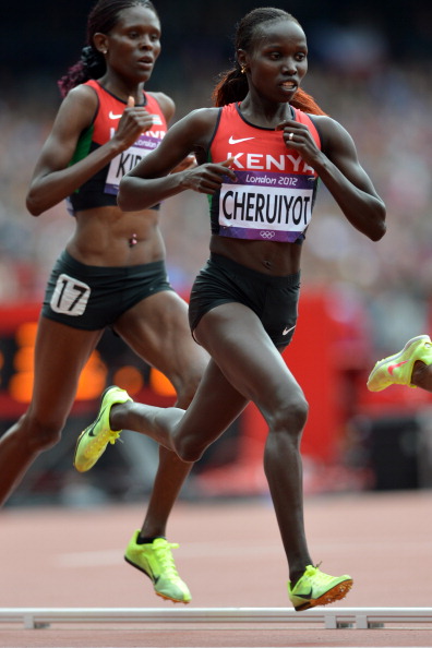 Double Olympic medallist Vivian Cheruiyot comes in for criticism in the report and is accused of "indiscipline" ©AFP/Getty Images