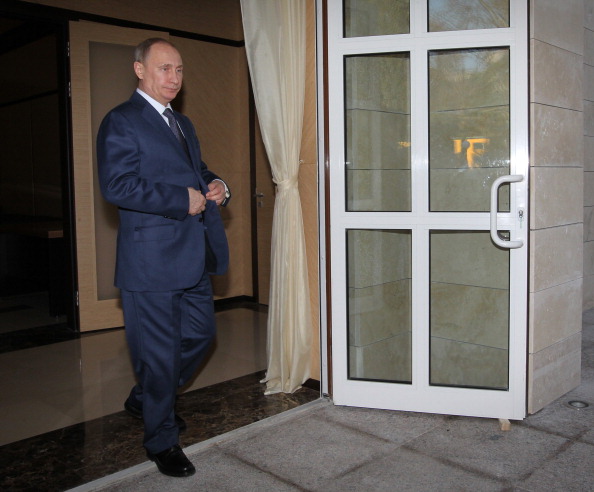 Putin has been welcoming political leaders to Sochi today ©Getty Images