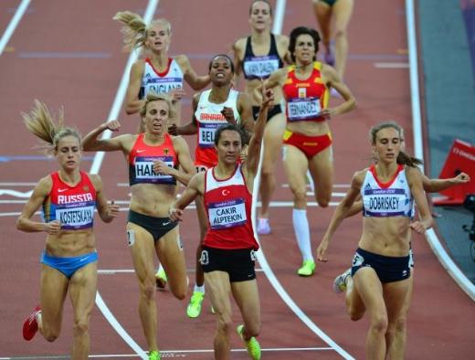 Turkey's Asli Çakır Alptekin raised suspicions when she improved so dramatically to win the Olympic gold medal at London 2012 ©Getty Images