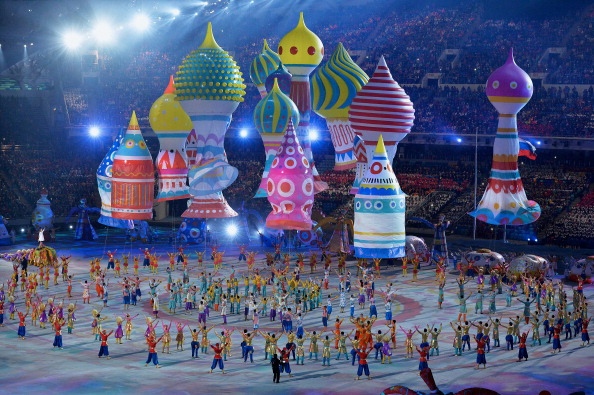 The Opening Ceremony was the second most watched Winter one ever ©Kommersant/Getty Images