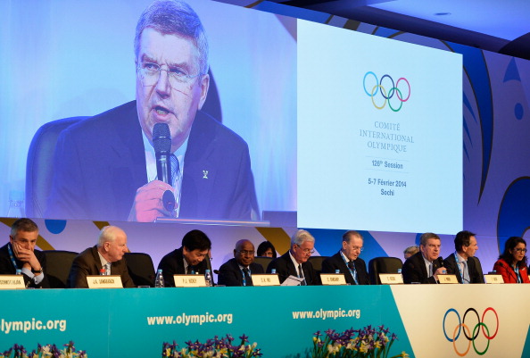 Thomas Bach's "Olympic Agenda 2020" dominated the opening day of the IOC Session in Sochi ©Getty Images