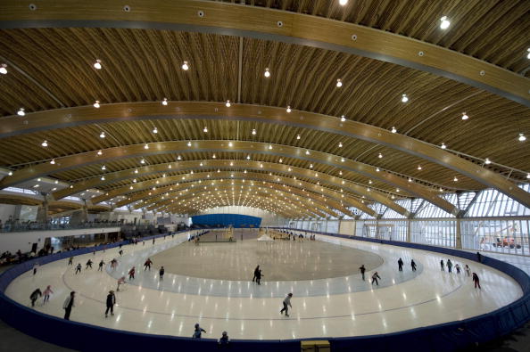 Richmond, which opened its Olympic Oval in 2008, has signed up to the sustainability programme ©AFP/Getty Images 